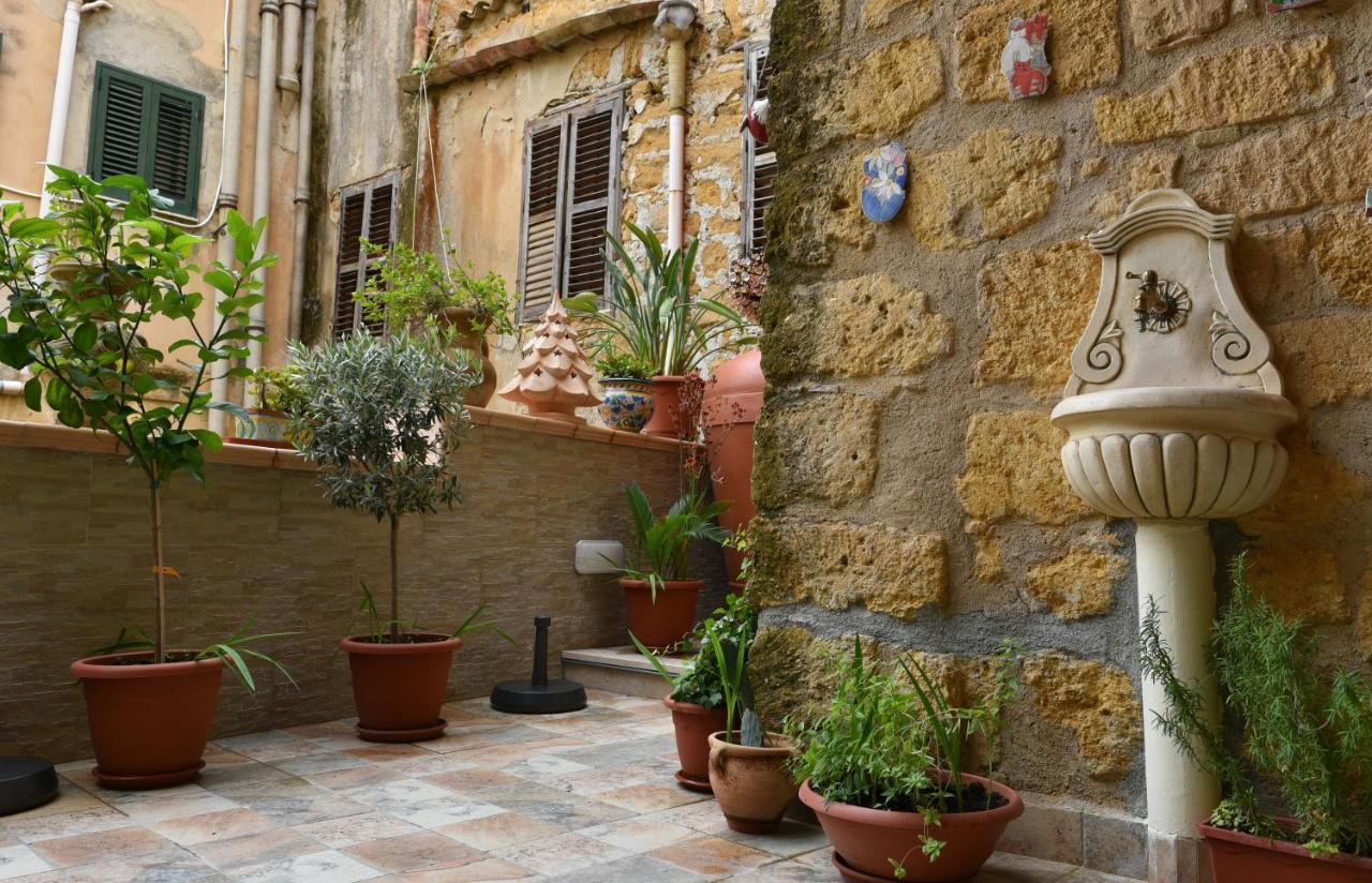 L'Elegante Dependance Del Barone Francesco Sala Apartment Agrigento Exterior foto
